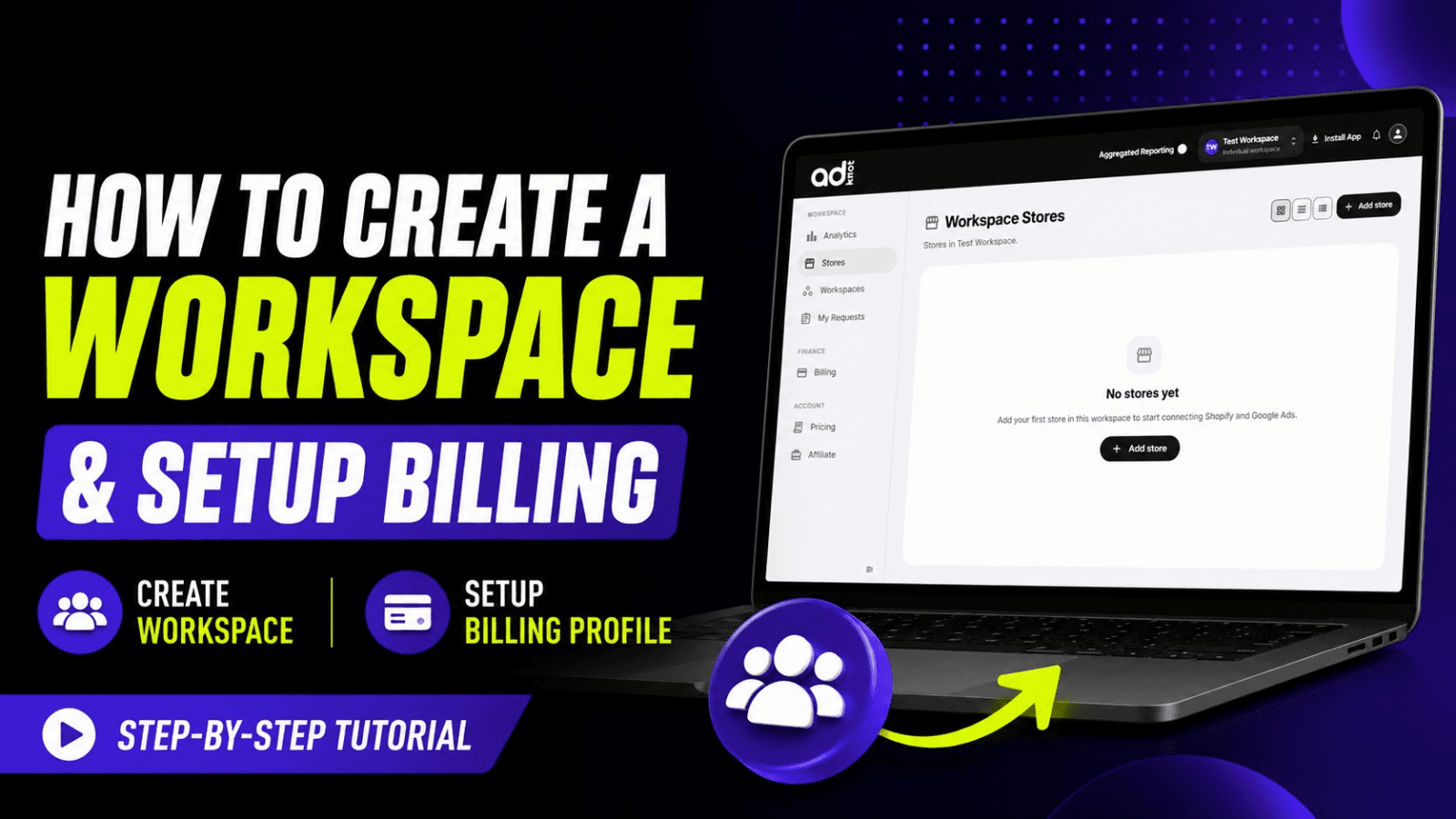 Workspace Setup on AdKnot